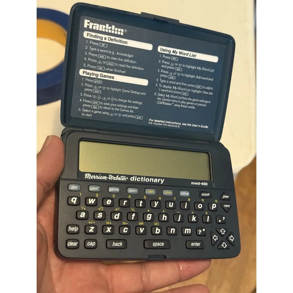 Merriam-Webster Dictionary Model Mwd-400
